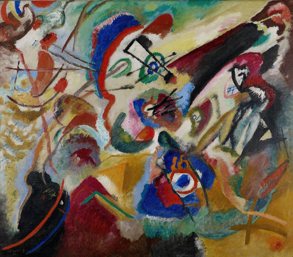 Fragment 2 for Composition VII 1913