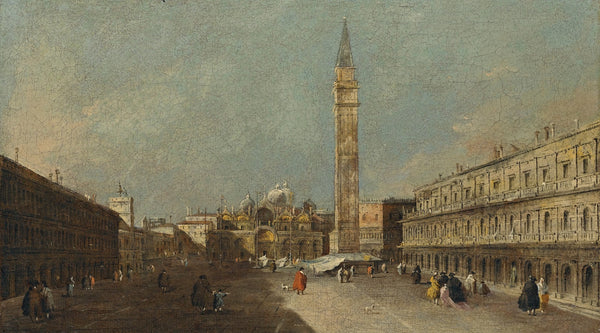 Venice A View OfPiazza San Marco Looking EastTowards The Basilica