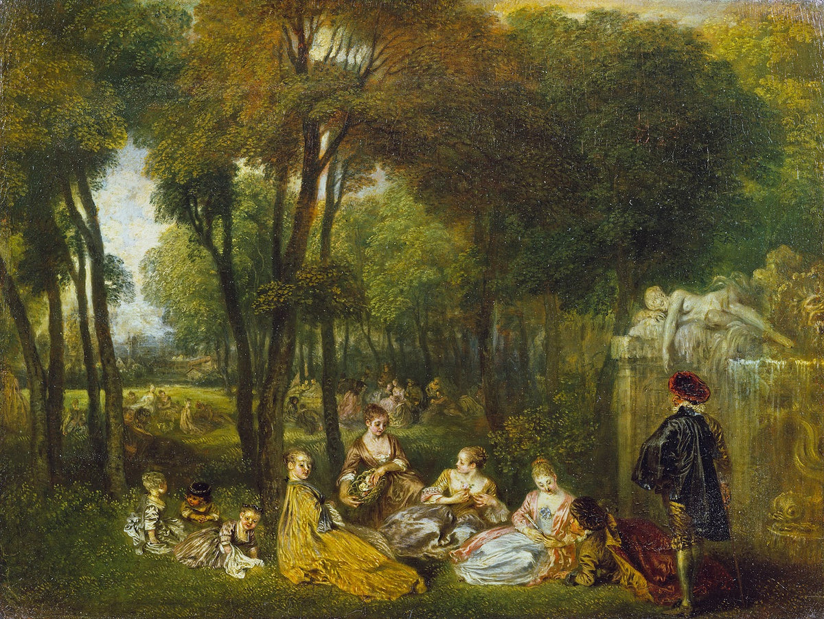 Les Champs Elisées c 1720 1721