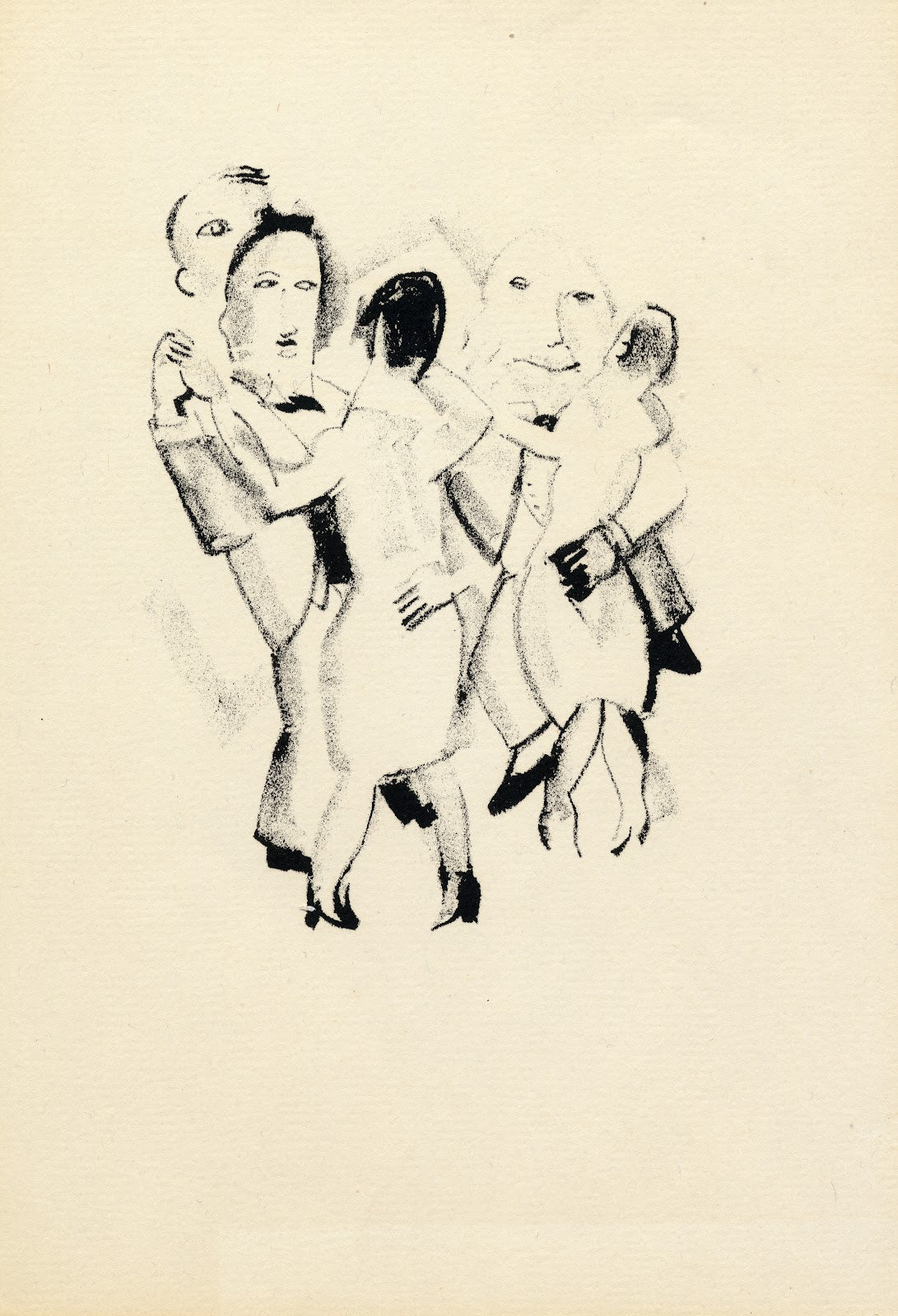 En ga vanavond eens naar de Abbaye men danst er 1928