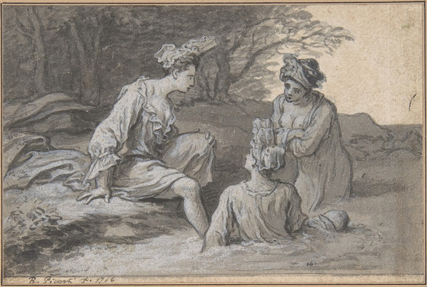 Ladies Bathing 1717