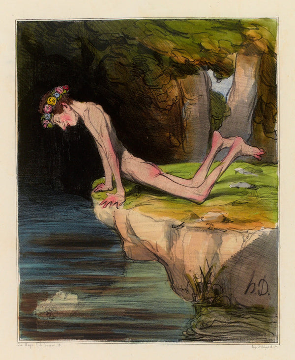 Le beau Narcisse 1833