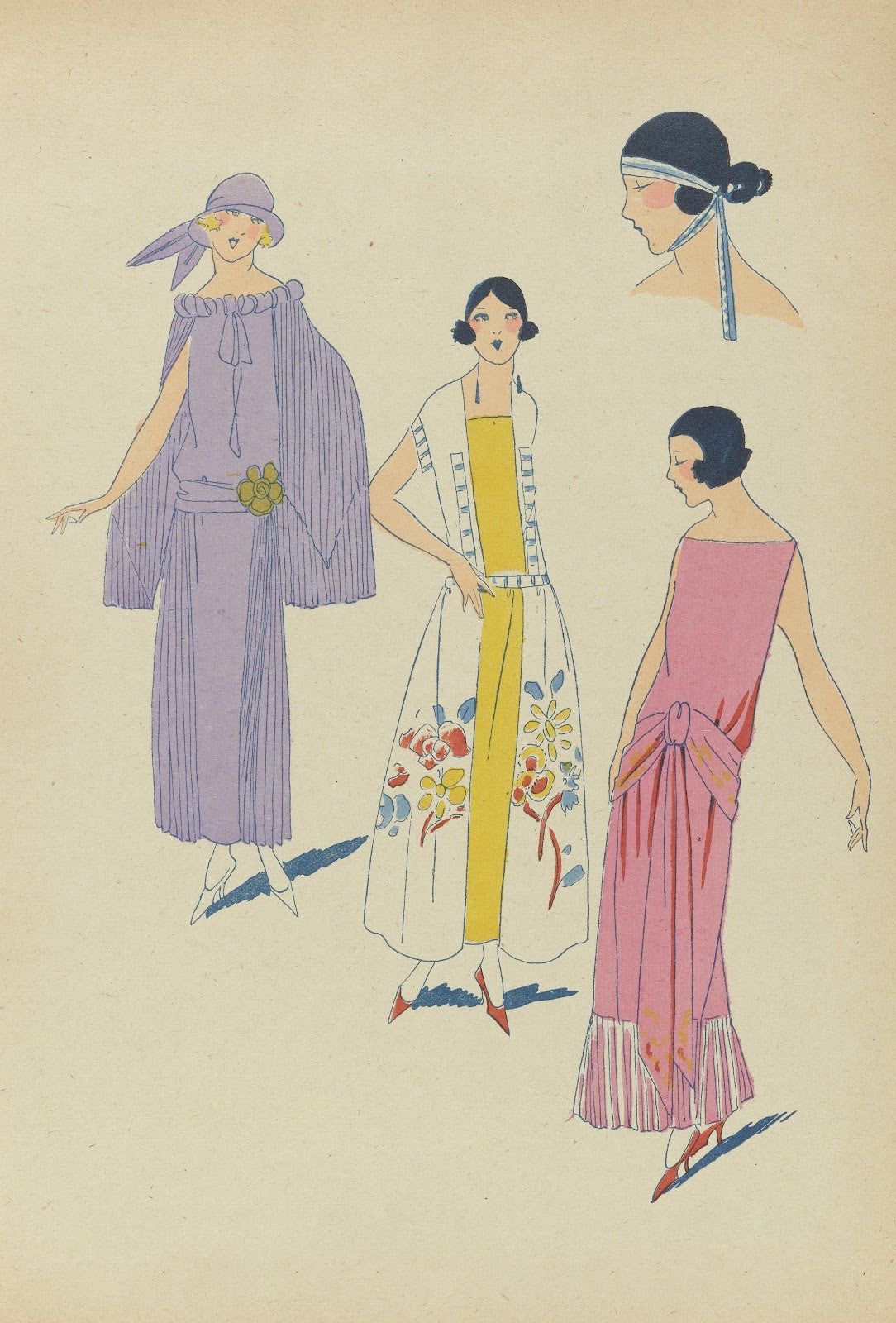 Gracieux sont ces modèles de Madeleine et Madeleine 1923