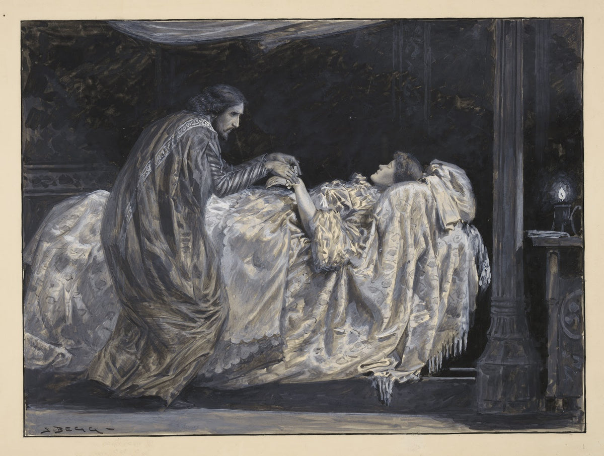 Cymbeline act II scene II O sleep thou ape of death lie dull upon her 1896