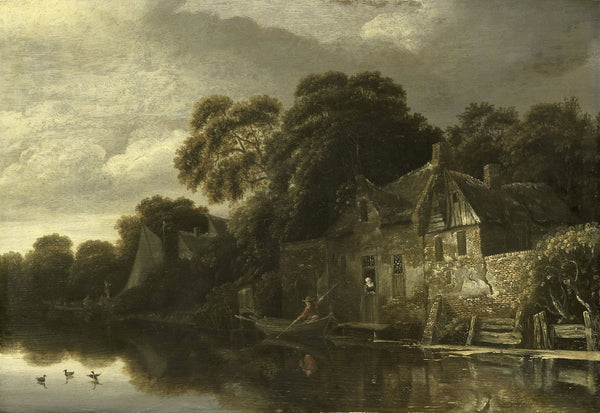 Old Cottage on the Water 1656