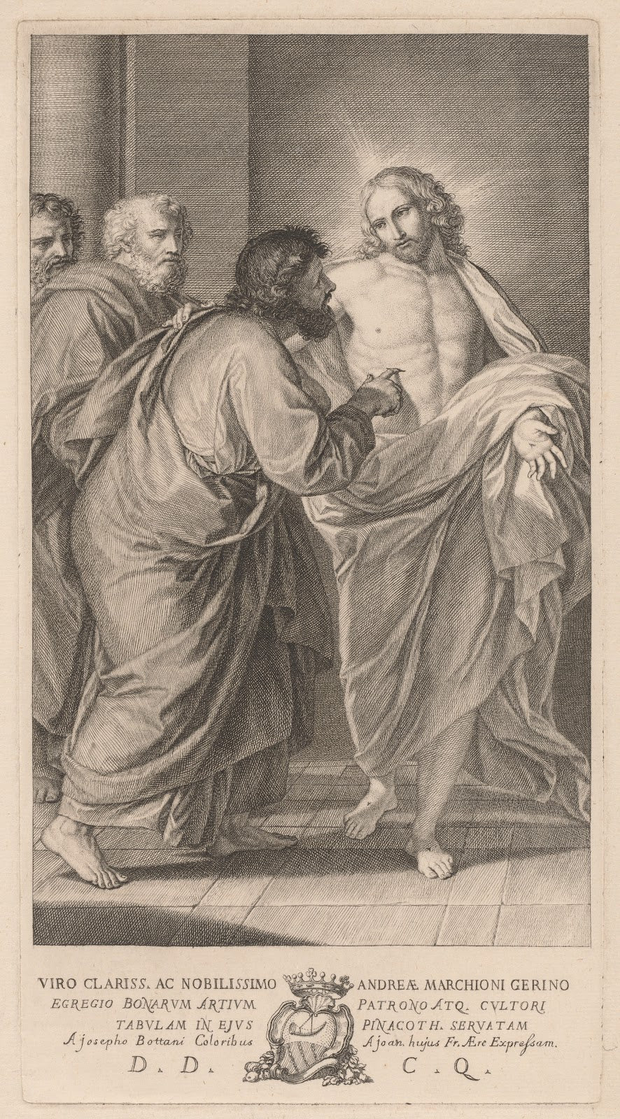 The Incredulity of Saint Thomas mid 18th century