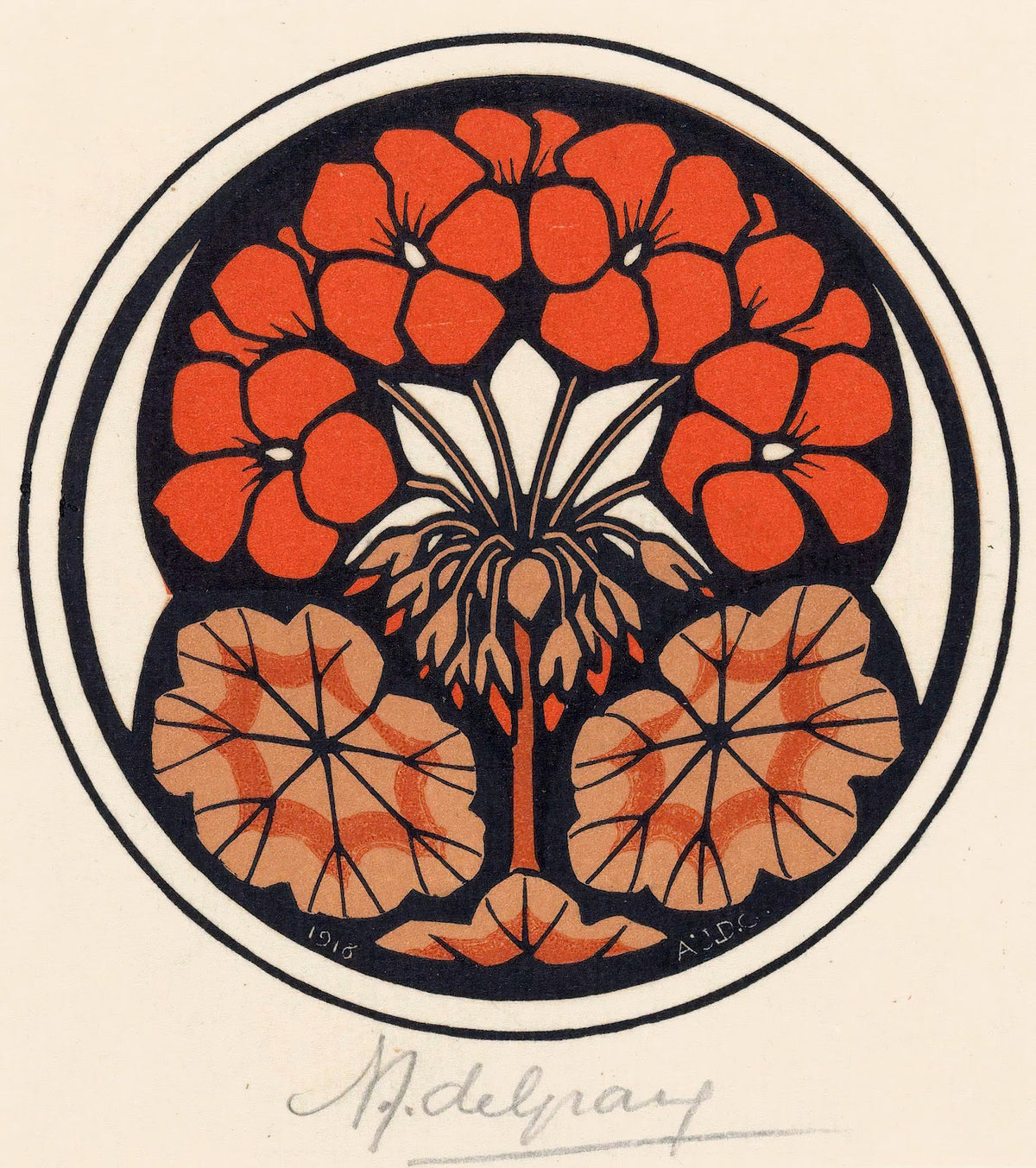 Oost Indische kers 1916