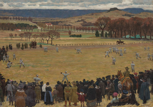 Baseball Match at Pont Évêque