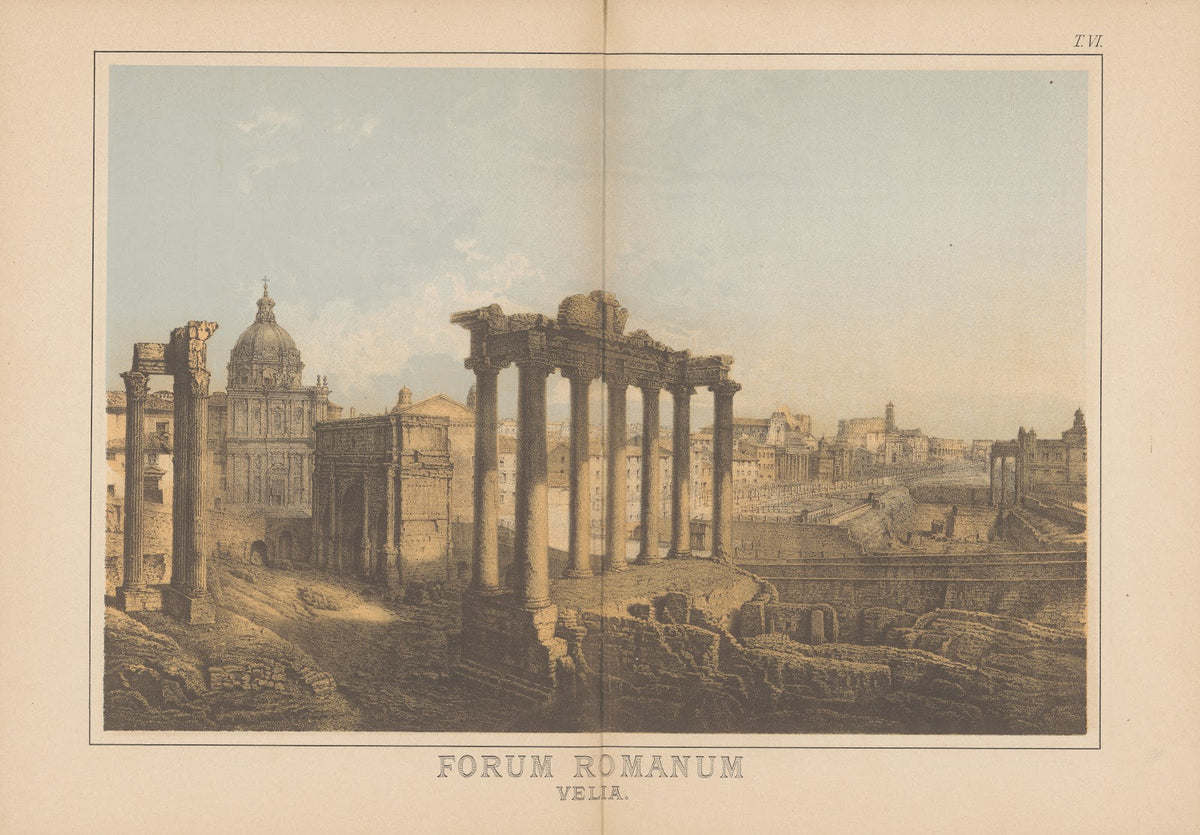 Forum Romanum 1882