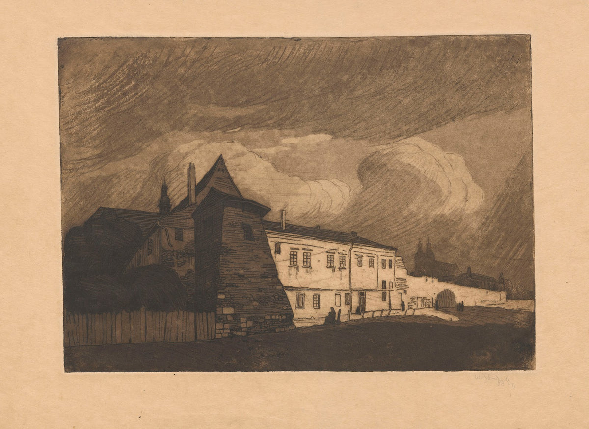 Baszta Augustianów w Krakowie 1913