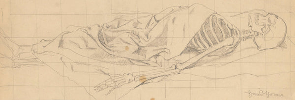 Lying Skeleton 1908