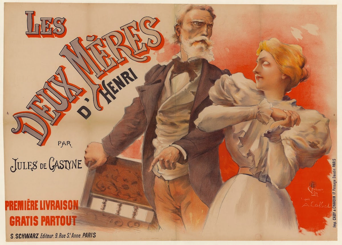 Les deux mères dHenri par Jules de Gastyne 1900 17658x12667 2
