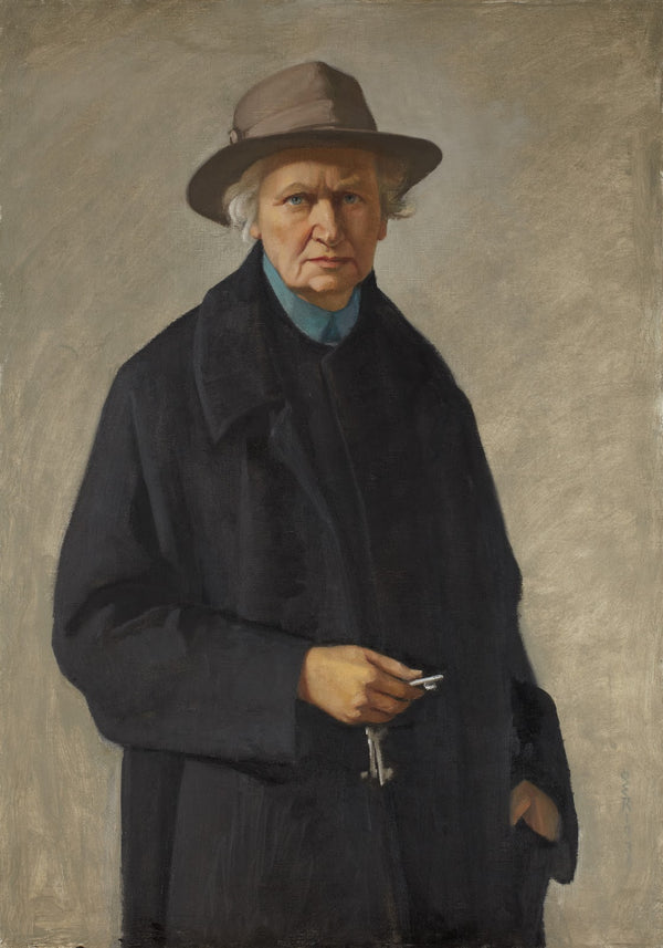 Self portrait with Keys 1936