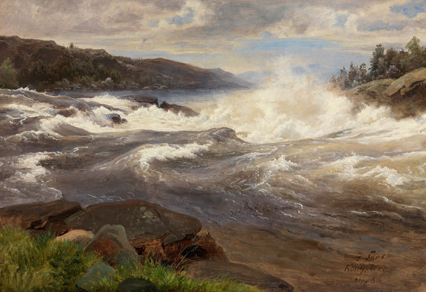 Der Labrafos bei Kongsberg 1850
