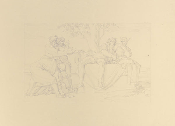 Aus dem Leben eines Wüstlings IV Verhöhnung jüdischer Gläubiger 1845