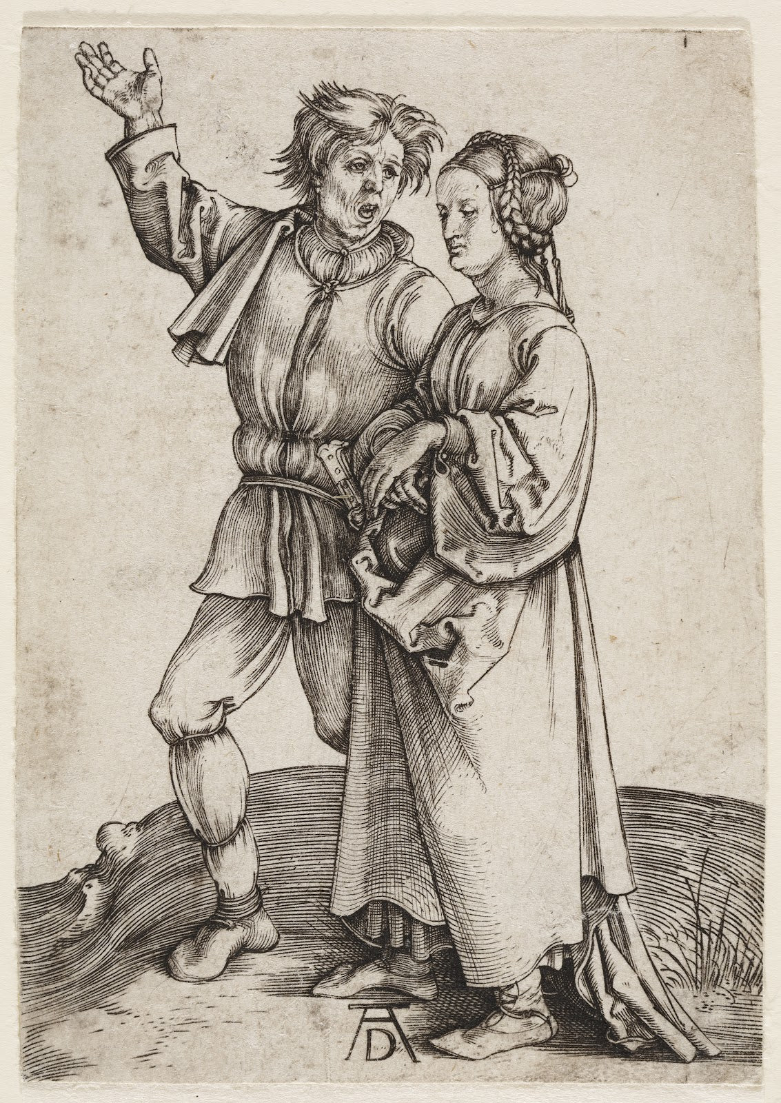 The Young Peasant and His Wife ca 1497