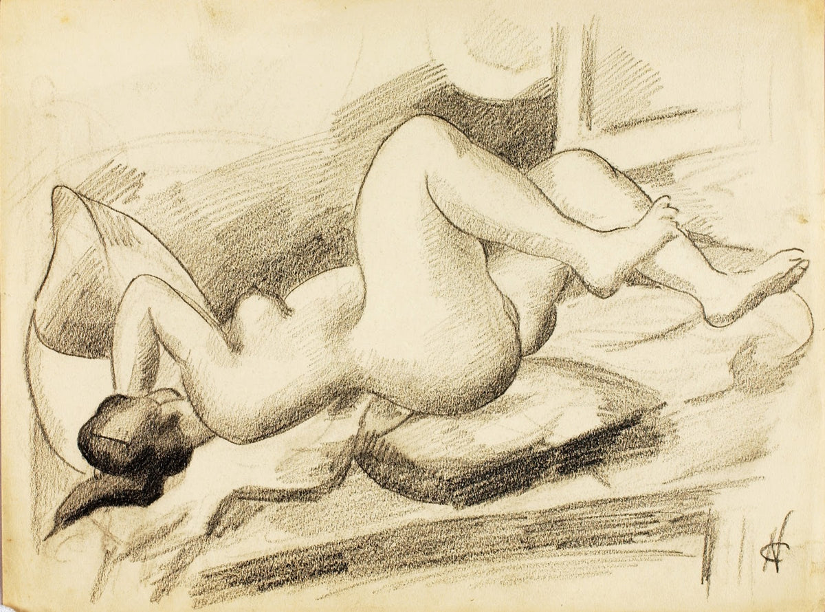 Reclining Female Nude VI