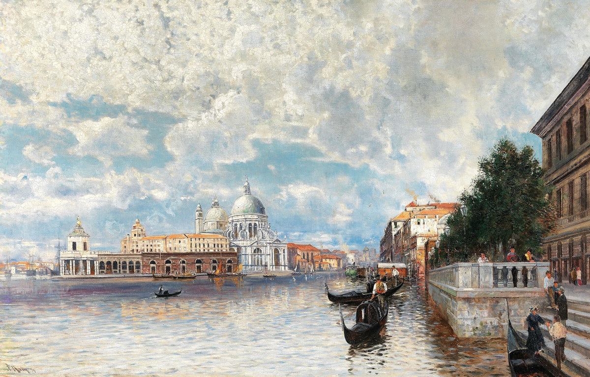 Venice a view of Santa Maria della Salute 1894