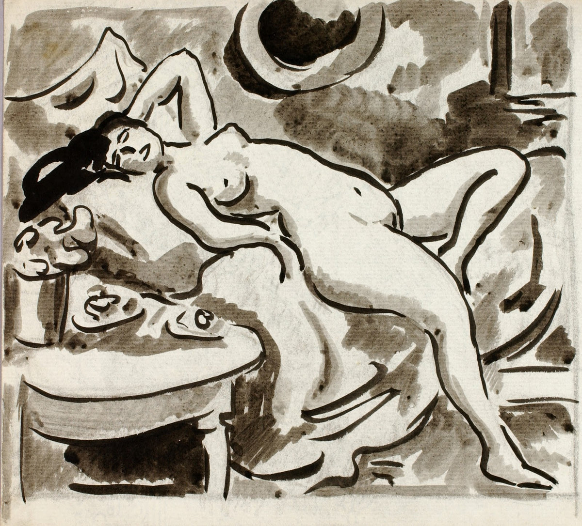 Reclining Female Nude