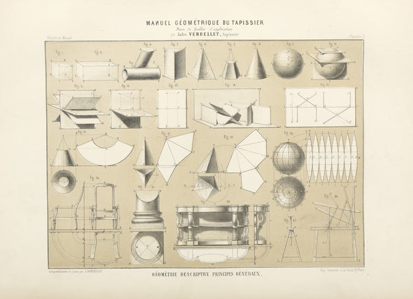 Géométrie descriptive principes généraux 1859