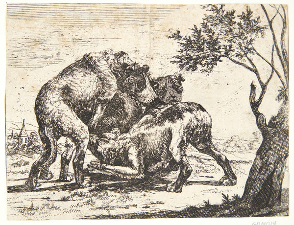 Tre hunde 1654