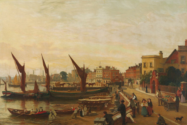 Chelsea Wharf London 1879