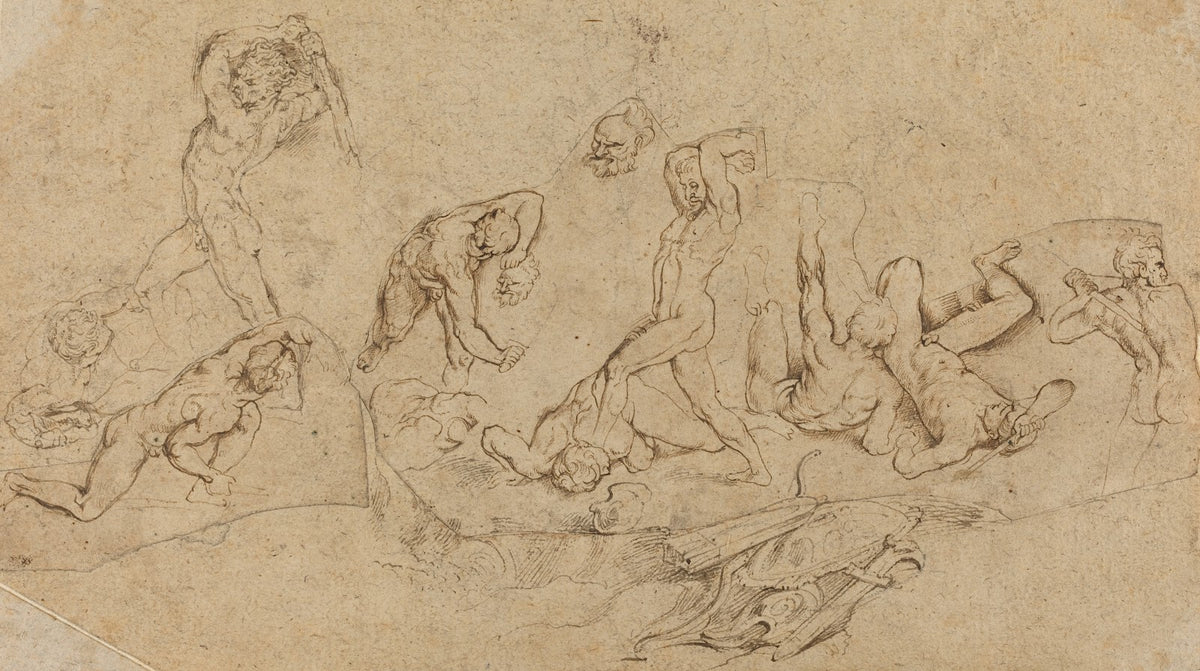 Battle of Nude Men
