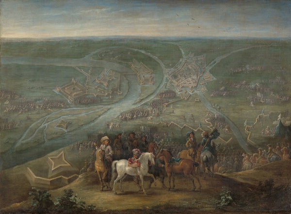 French Commanders at the Siege of Rheinberg 1672 c 1675