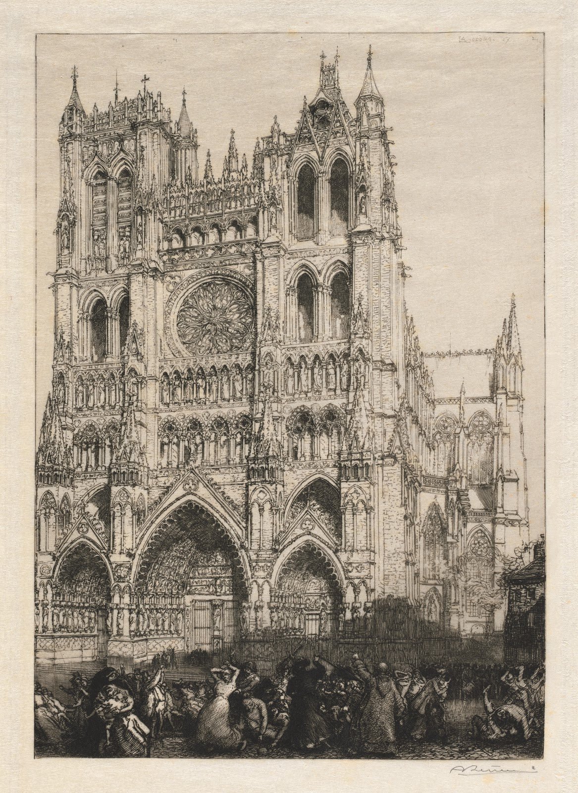 Amiens Cathedral Inventory Day 1887