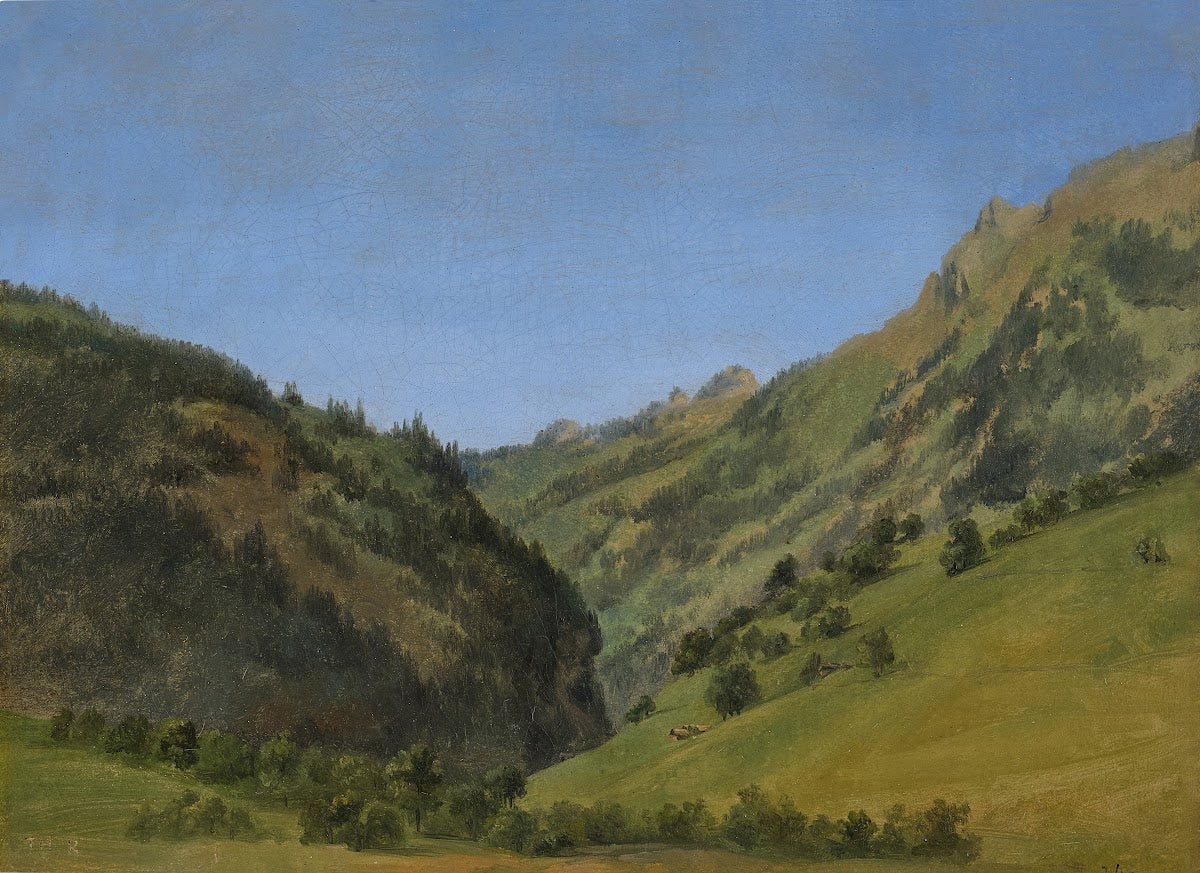 A Sunlit Valley Vallée encaissée