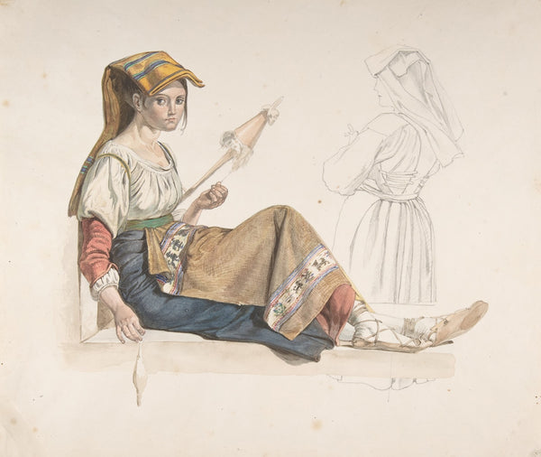 Neapolitan Woman late 18th19th century