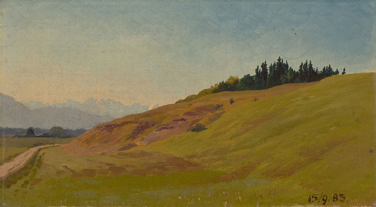 Voralpenlandschaft 1885
