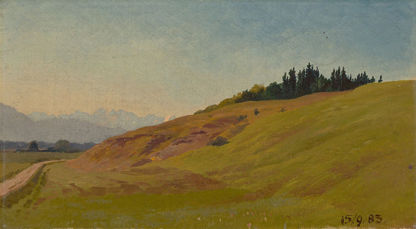 Voralpenlandschaft 1885