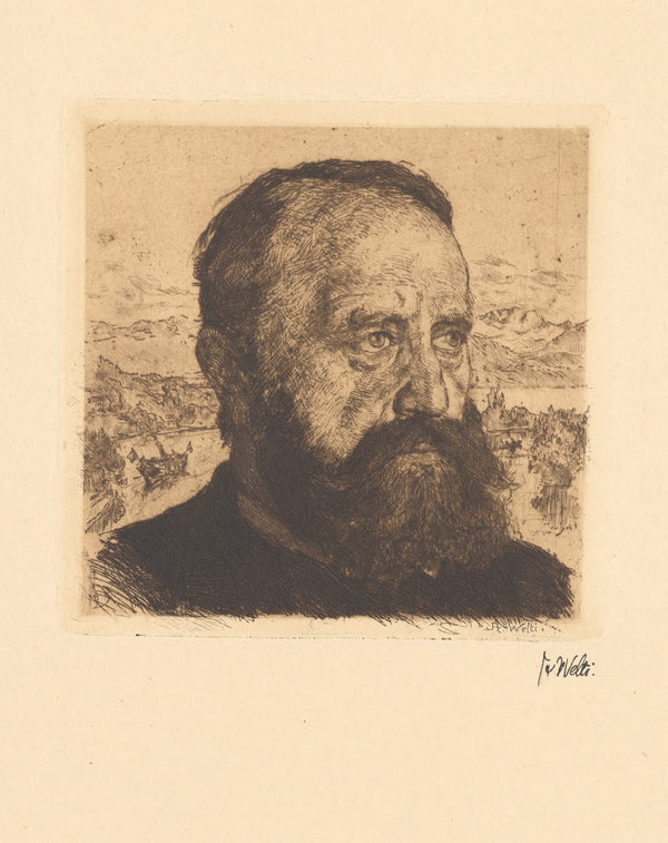 Der Schwiegervater des Künstlers 1893