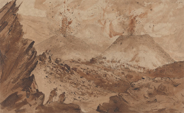 Crater of Vesuvius 1816