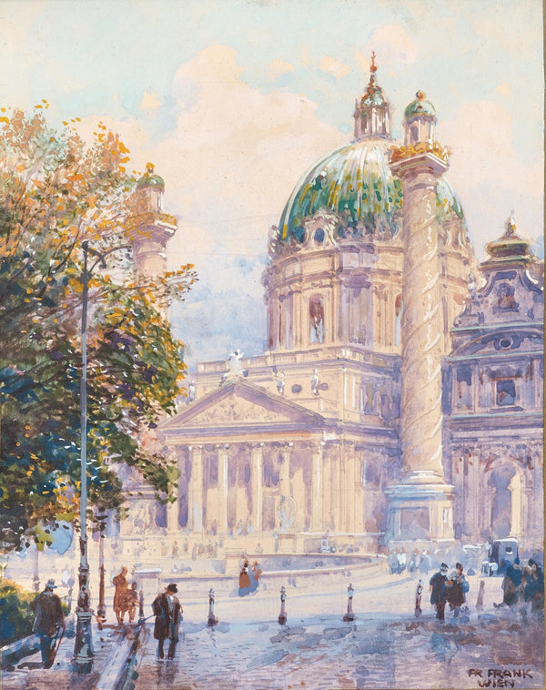 Saint Charless church in Vienna