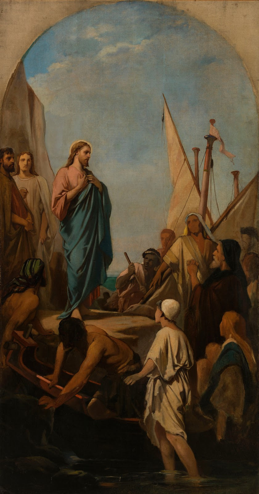 Christ preaching 1863