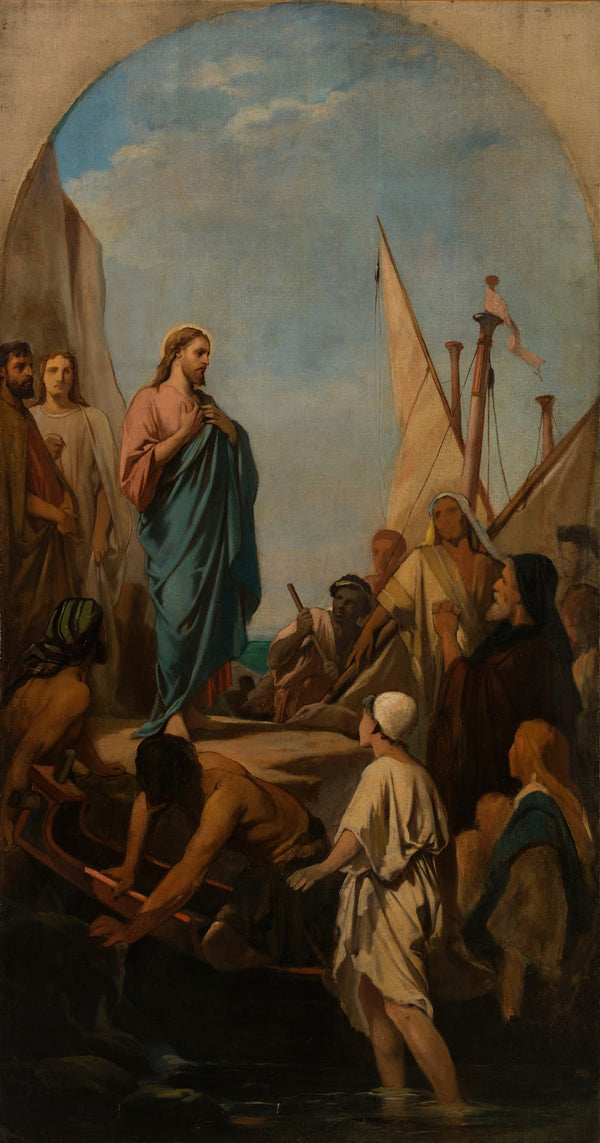 Christ preaching 1863