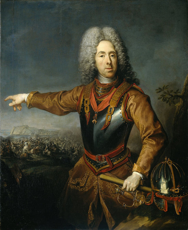 Portrait of Eugene Prince of Savoy 1718