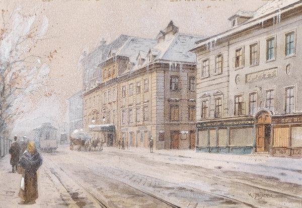 Theater an der Wien im Winter