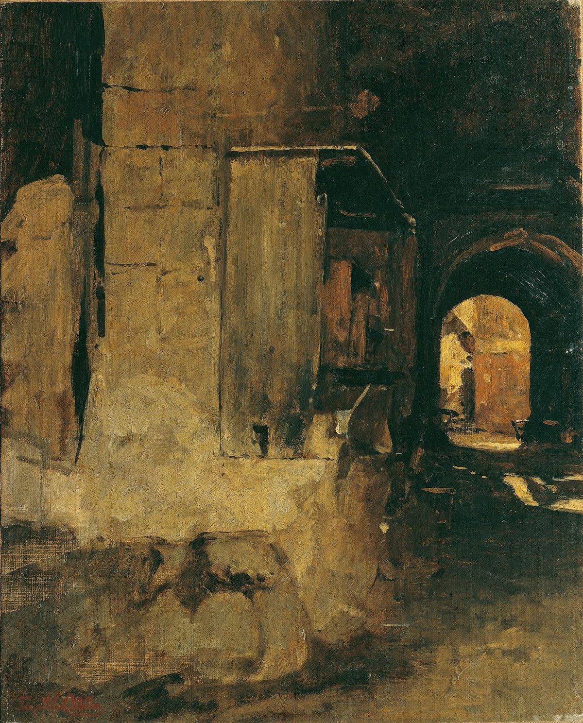Tor eines arabischen Hauses