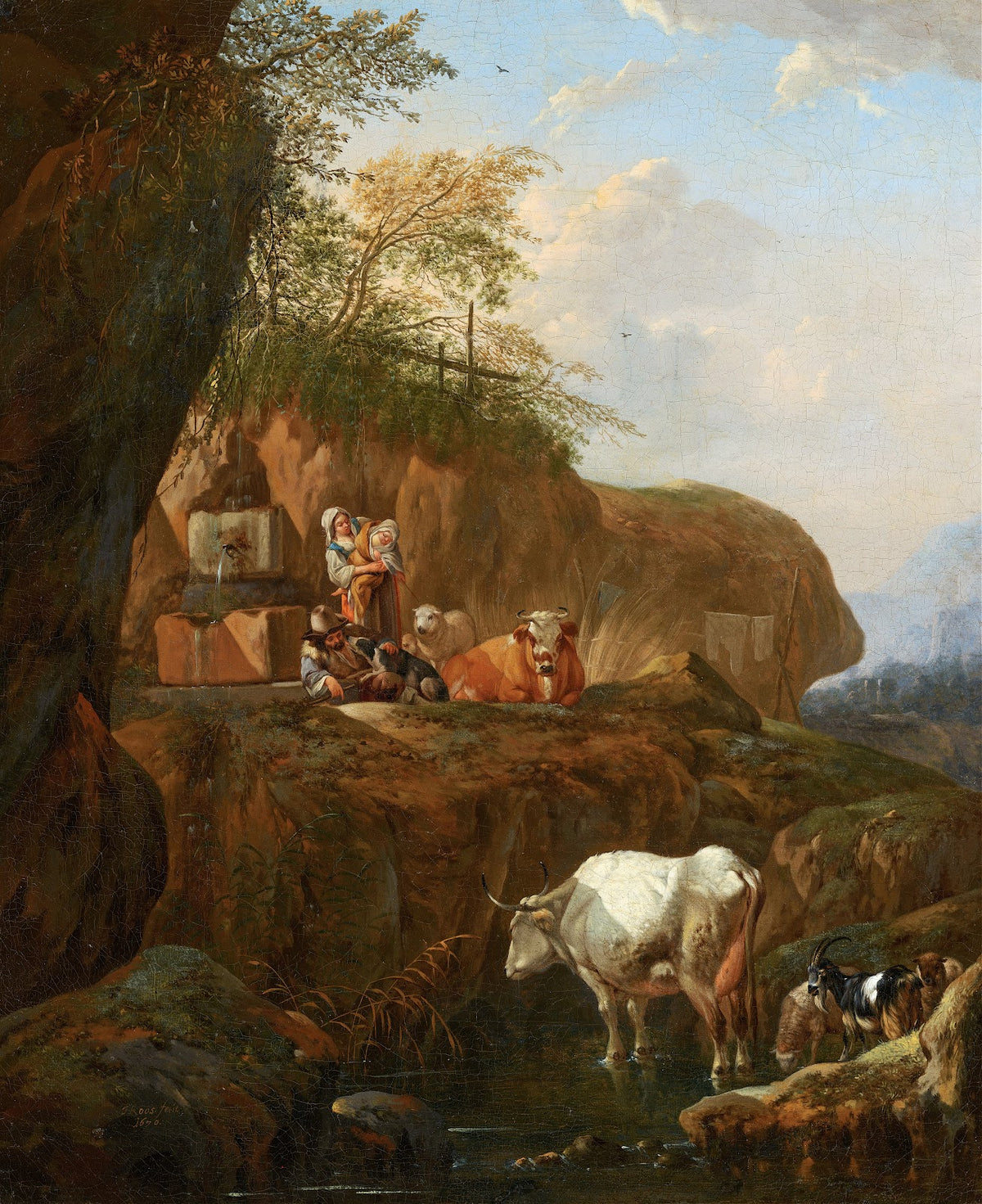 Italian Landscape 1670