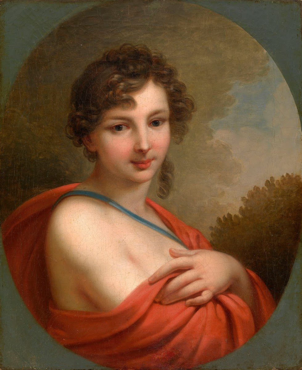 Portrait of Elena Aleksandrovna Naryshkina 1785 1855 1800