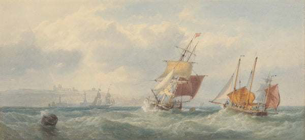 Off Whitby 1870