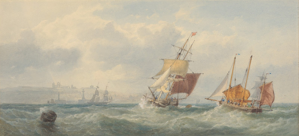 Off Whitby 1870
