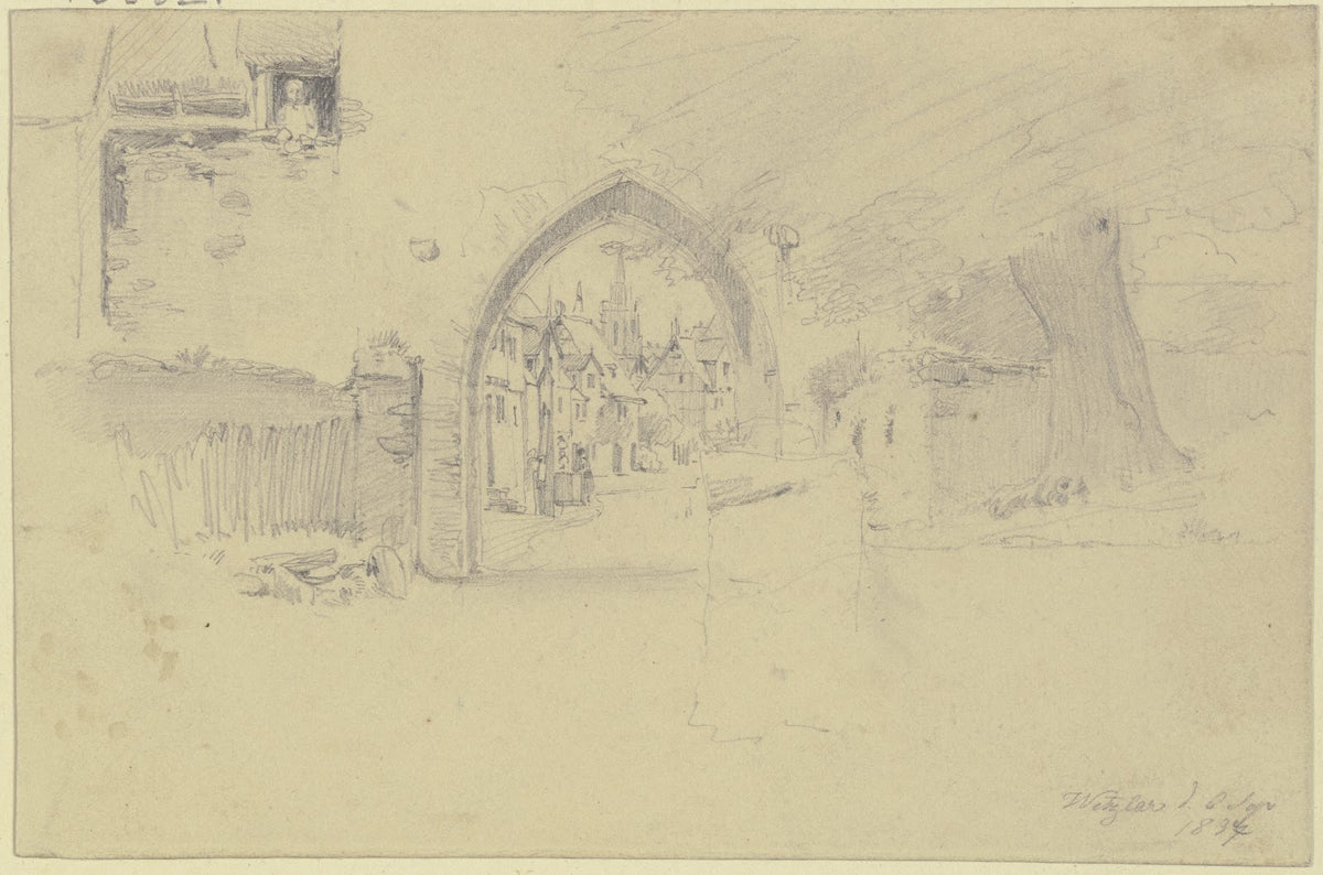 Stadttor zu Wetzlar 1837