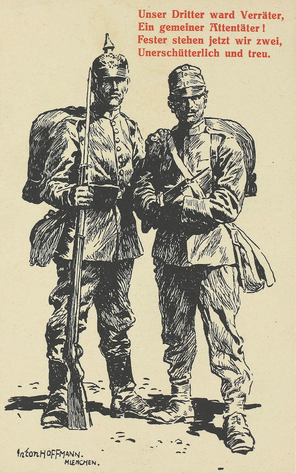 Auf den Treuebruch Italiens 1915