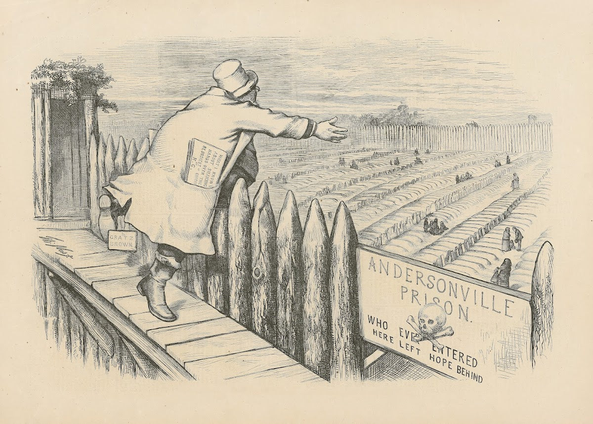 Let us clasp hands over the bloody chasm 1872