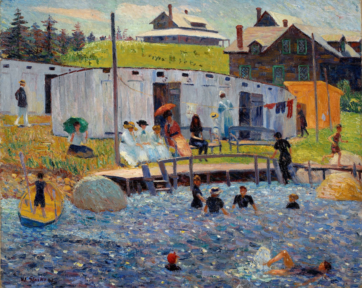 The Bathing Hour Chester Nova Scotia 1910