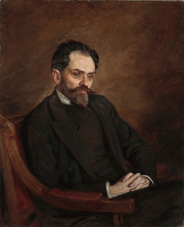Portrait of Stefan Żeromski 1908